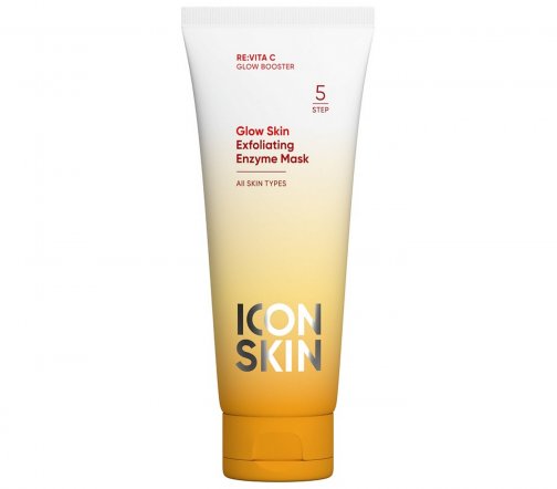 Icon Skin Маска-гоммаж энзимная очищающая Glow Skin 75мл