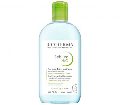 Bioderma Sebium H2O (Себиум H2O) Вода мицеллярная для жирной и комбинированной кожи