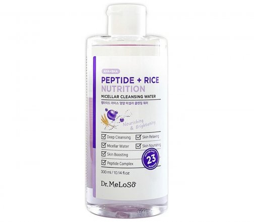 Meloso Peptide+Rice Nutrition Вода мицеллярная на основе пептидов и риса 300мл