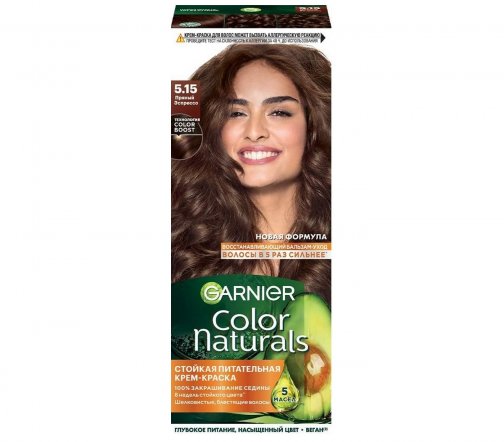 Garnier Color Naturals Крем-краска для волос 5.15 Пряный эспрессо