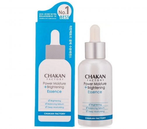 Chakan Эссенция увлажняющая и осветляющая для лица Power Moisture+Brightening Essence 50мл