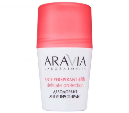 Aravia Laboratories Дезодорант-антиперспирант ролик Деликатная защита 48часов 50мл