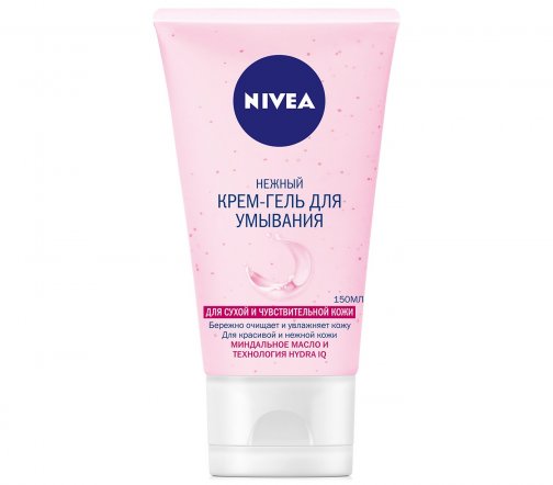 Nivea Крем-гель нежный для умывания Нежный для сухой и чувствительной кожи 150мл
