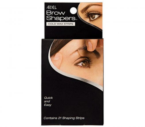 Ardell Brow Shapers Cold Wax Strips Полоски с воском для придания формы бровям