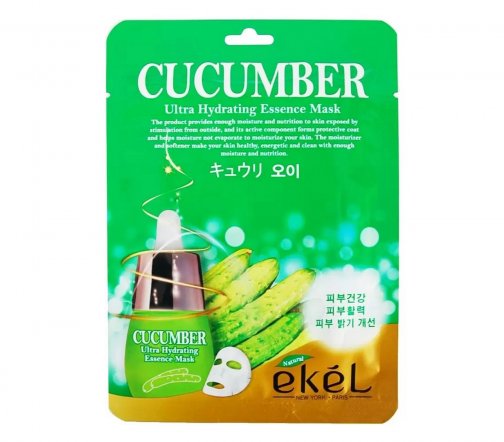 Ekel Маска тканевая для лица Cucumber 25мл