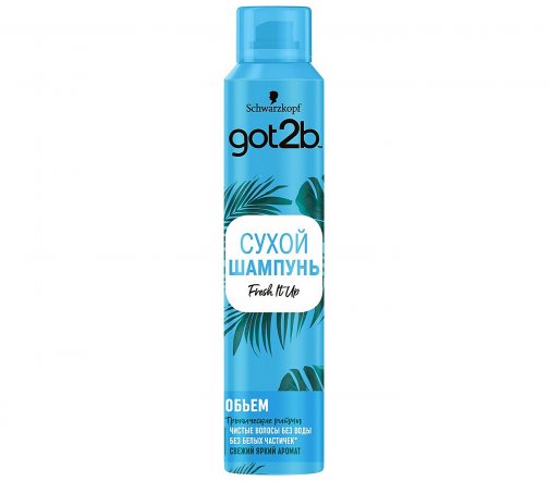 Schwarzkopf Got2b Шампунь сухой Fresh It Up тропический бриз 200мл
