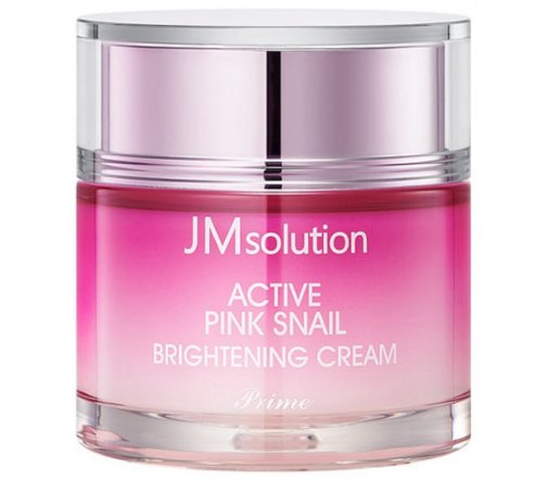 JMSolution Active Крем осветляющий для лица Pink Snail 60мл