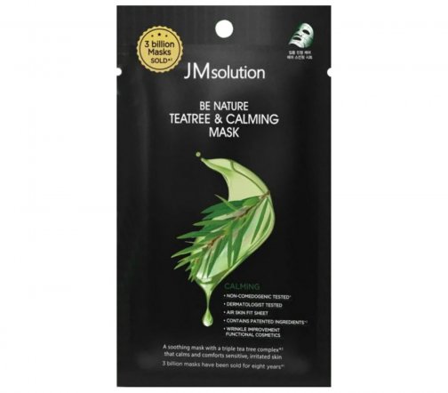JMSolution Маска тканевая успокаивающая для лица Алоэ 24мл