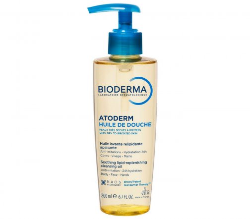 Bioderma Atoderm (Атодерм) Масло для душа 200мл