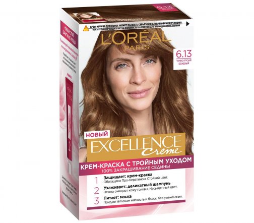 L'Oreal Paris Excellence Краска для волос 6.13