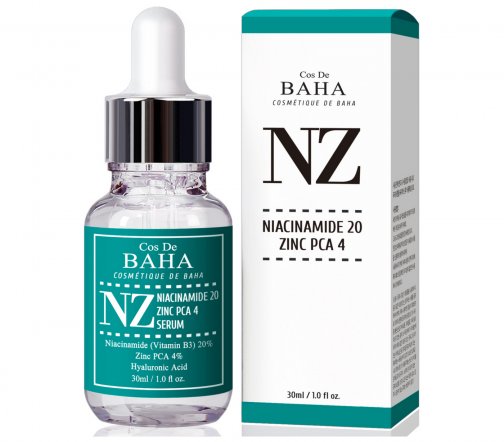 Cos De Baha Niacinamide 20 Сыворотка укрепляющая для лица с ниацинамидом  30мл