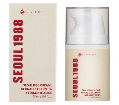 K-Secret Seoul 1988 Крем с ретиналем и ферментированным рисом 50мл