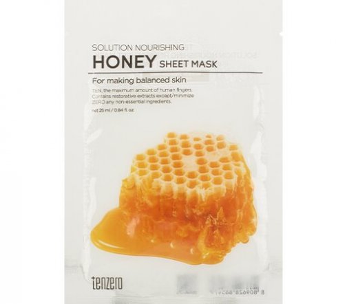 Tenzero Solution Nourishing Honey Маска тканевая с мёдом