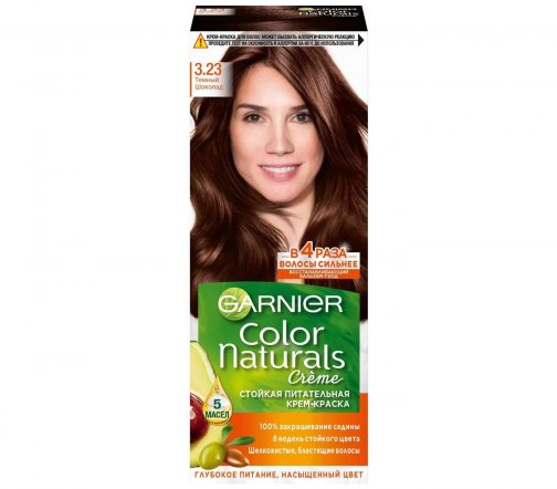 Garnier Color Naturals Крем-краска для волос 3.23 Темный шоколад
