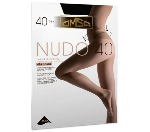 Omsa Колготки Nudo VB 40 den 3-M Черный