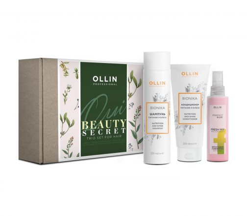 Ollin Professional Bionika Набор Шампунь 250мл+Кондиционер 200мл+Сыворотка Perfect Hair 120мл