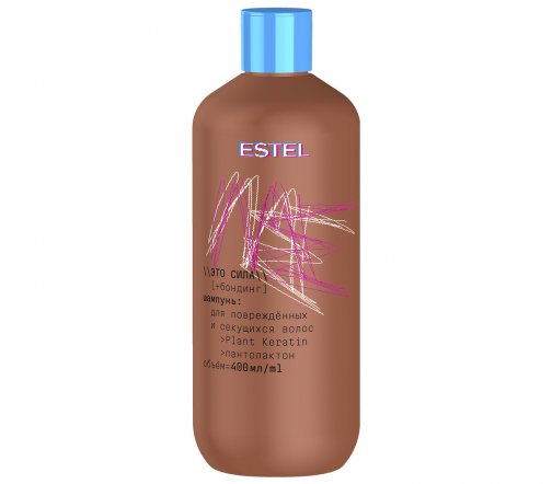 Estel Me Это сила+бондинг Шампунь для поврежденных и секущихся волос