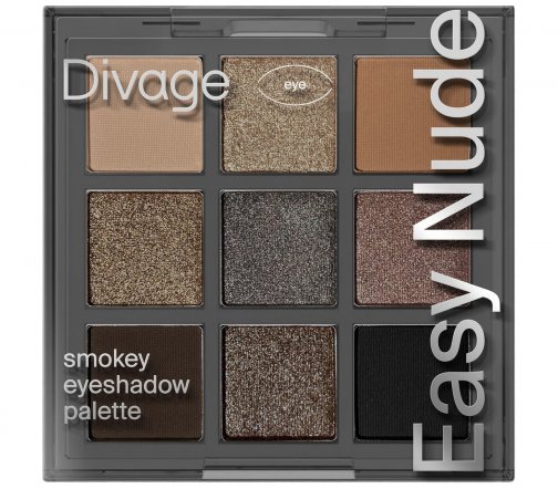 Divage Палетка теней для век Easy Nude Smokey