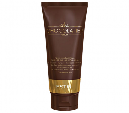 Estel Otium Chocolatier Крем-скраб для тела Шоколадная крошка 200мл