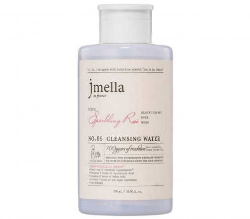 JMella in France Вода парфюмированная очищающая с цветочным ароматом Sparkling Rose 500мл
