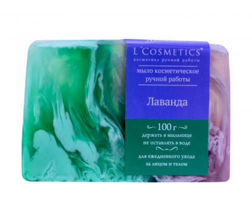 L'Cosmetics Мыло косметическое Лаванда 100гр