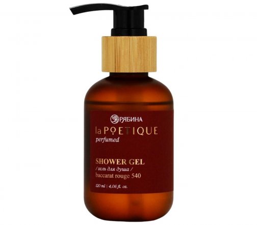 La Poetique Гель парфюмированный для душа Baccarat Rouge 540 120мл