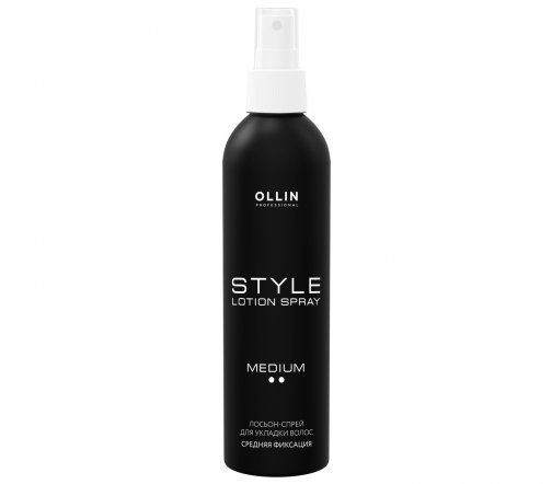 Ollin Professional Style Лосьон-спрей для укладки волос средней фиксации 250мл