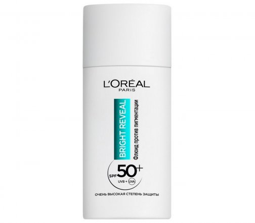 L'Oreal Paris Bright Reveal Флюид для лица тонирующий SPF50+