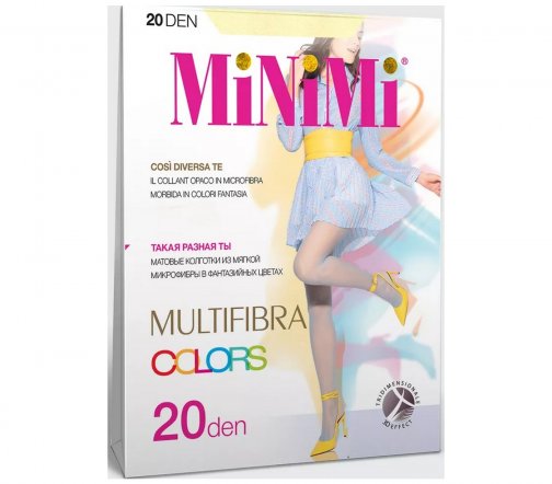 Minimi Колготки Multifibra Colors 3D 20 den 3-M Avorio