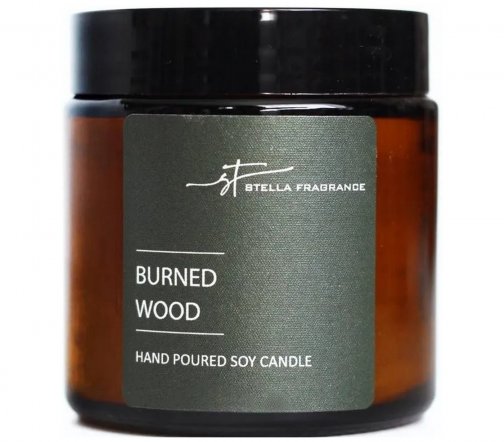 Stella Fragrance Свеча ароматическая Burned Wood 90гр