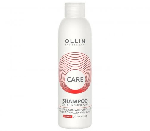 Ollin Professional Care Шампунь сохраняющий цвет и блеск окрашенных волос