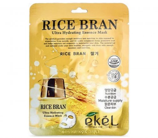 Ekel Маска тканевая для лица Rice Bran 25мл