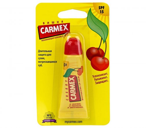 Carmex Бальзам вишневый с защитой SPF15