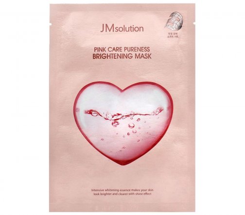 JMSolution Pink Маска тканевая осветляющая для лица 30мл