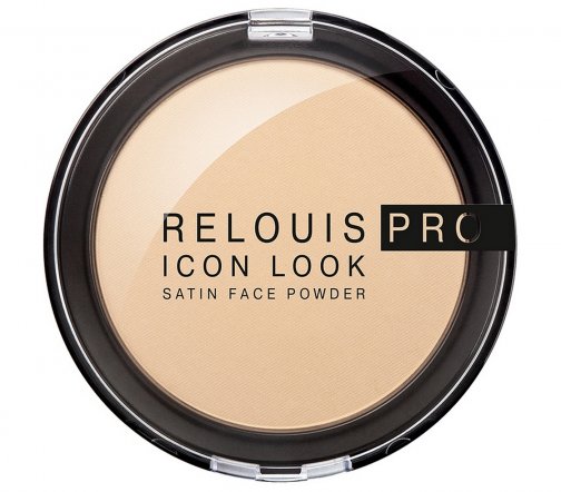 Relouis Pro Пудра компактная Icon Look Сатиновый финиш (Образ иконы)