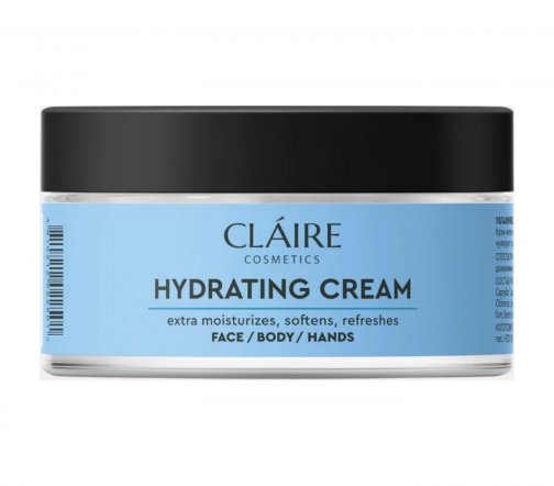 Claire Cosmetics Крем увлажняющий для лица тела и рук 200мл