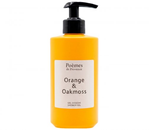 Poemes De Provence Orange&Oakmoss (Апельсин и дубовый мох) Гель парфюмированный для душа 400мл