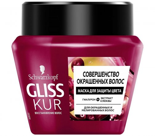 Schwarzkopf Gliss Kur Маска для волос совершенство окрашенных волос 300мл