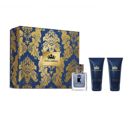Dolce&Gabbana Men King Набор туалетная вода 50мл, бальзам после бритья 50мл,