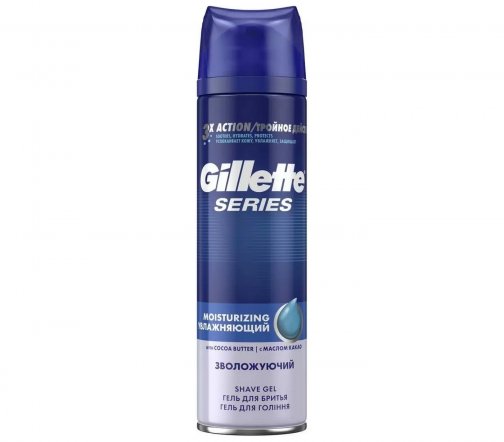 Gillette Men Series Гель для бритья Moisturizing 200мл