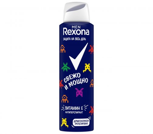 Rexona Men Дезодорант-спрей Свежо и мощно 150мл