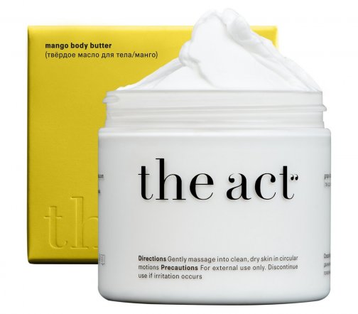 The Act Масло твердое для тела Манго 180гр