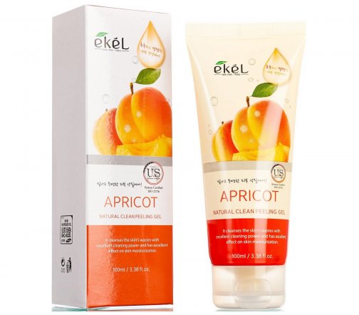 Ekel Пилинг-гель для лица с экстрактом абрикоса 100мл