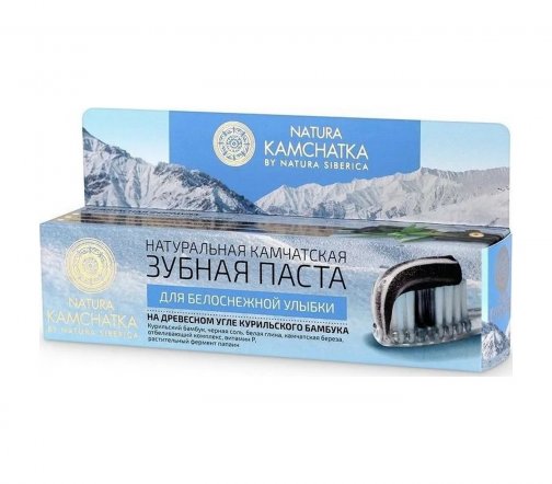 Natura Siberica Kamchatka Паста зубная натуральная Для белоснежной улыбки 100мл