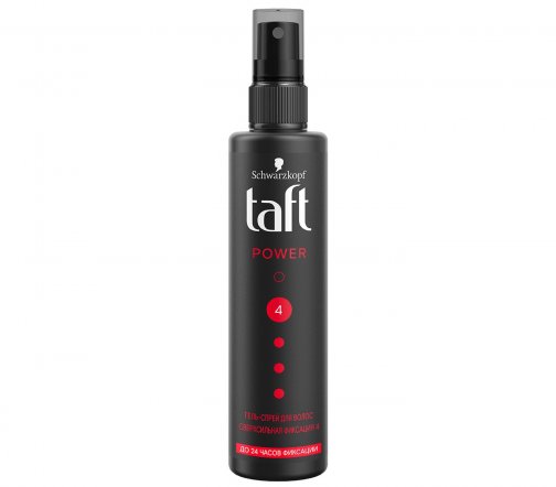 Schwarzkopf Taft Гель-спрей для волос Power Сверхсильная фиксация 150мл