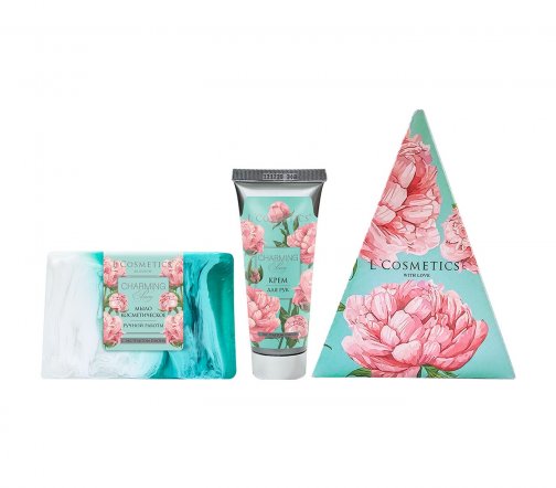 L'Cosmetics Blossom Набор Самой нежной Мыло+Крем для рук