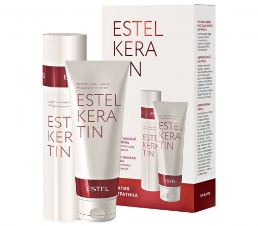 Estel Keratin Набор Шампунь 250мл+Маска 250мл
