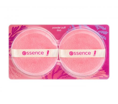 Essence Пуховки для пудры Live Life In Coral Duo 01