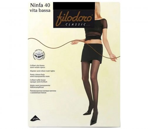 Filodoro Classic Колготки Ninfa VB 40 den 3-M Nero