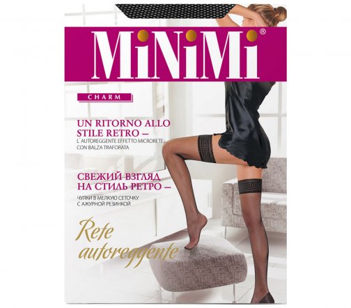 Minimi Чулки Trend Rete S/M blu